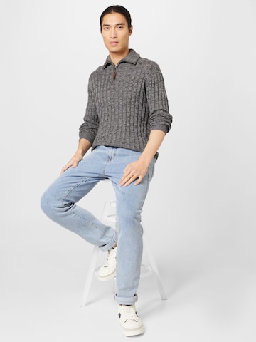 INDICODE JEANS - Jersey 'Rufus' en gris