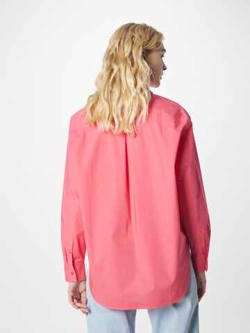 Bluză de la Calvin Klein Jeans pe roz