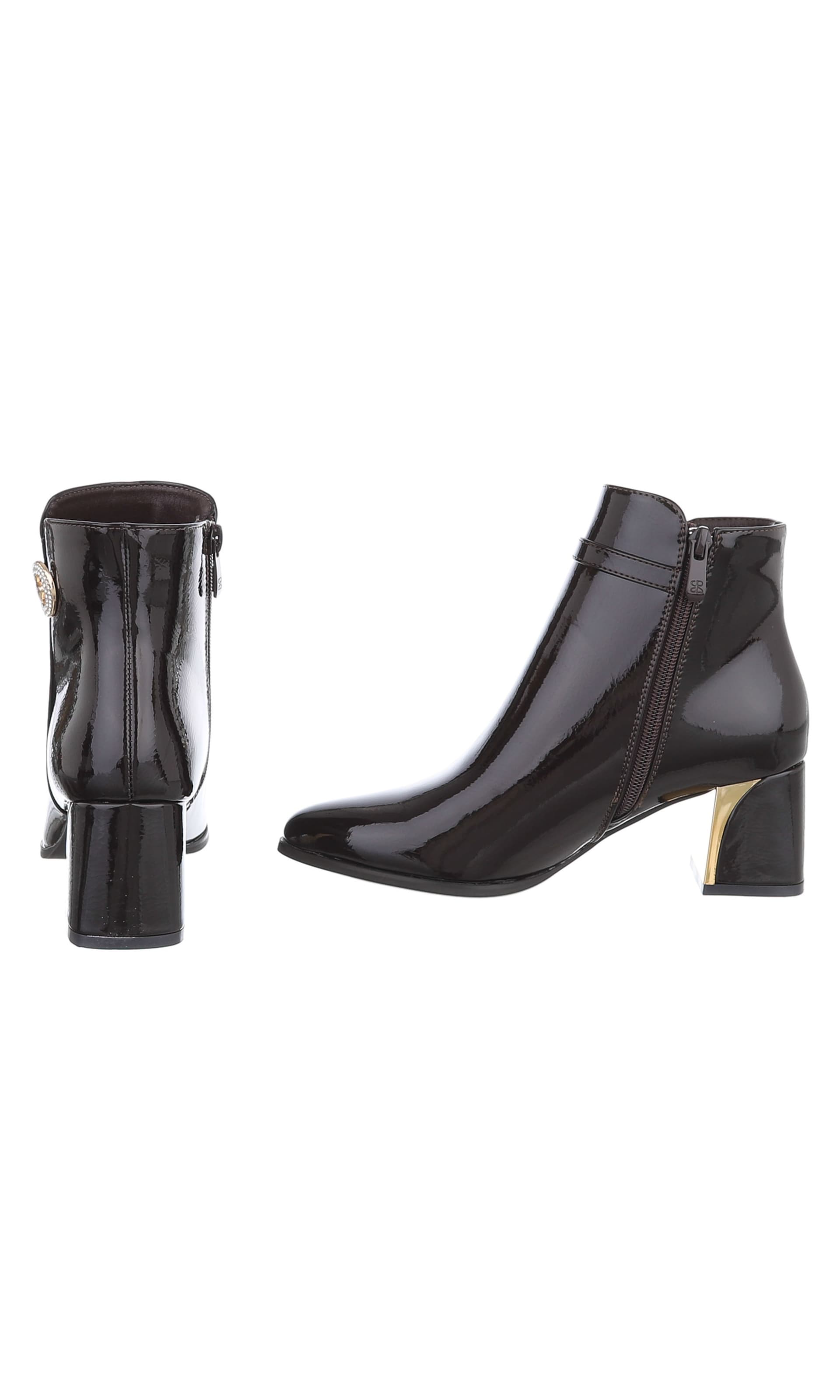 Ital-Design Stiefelette in Braun