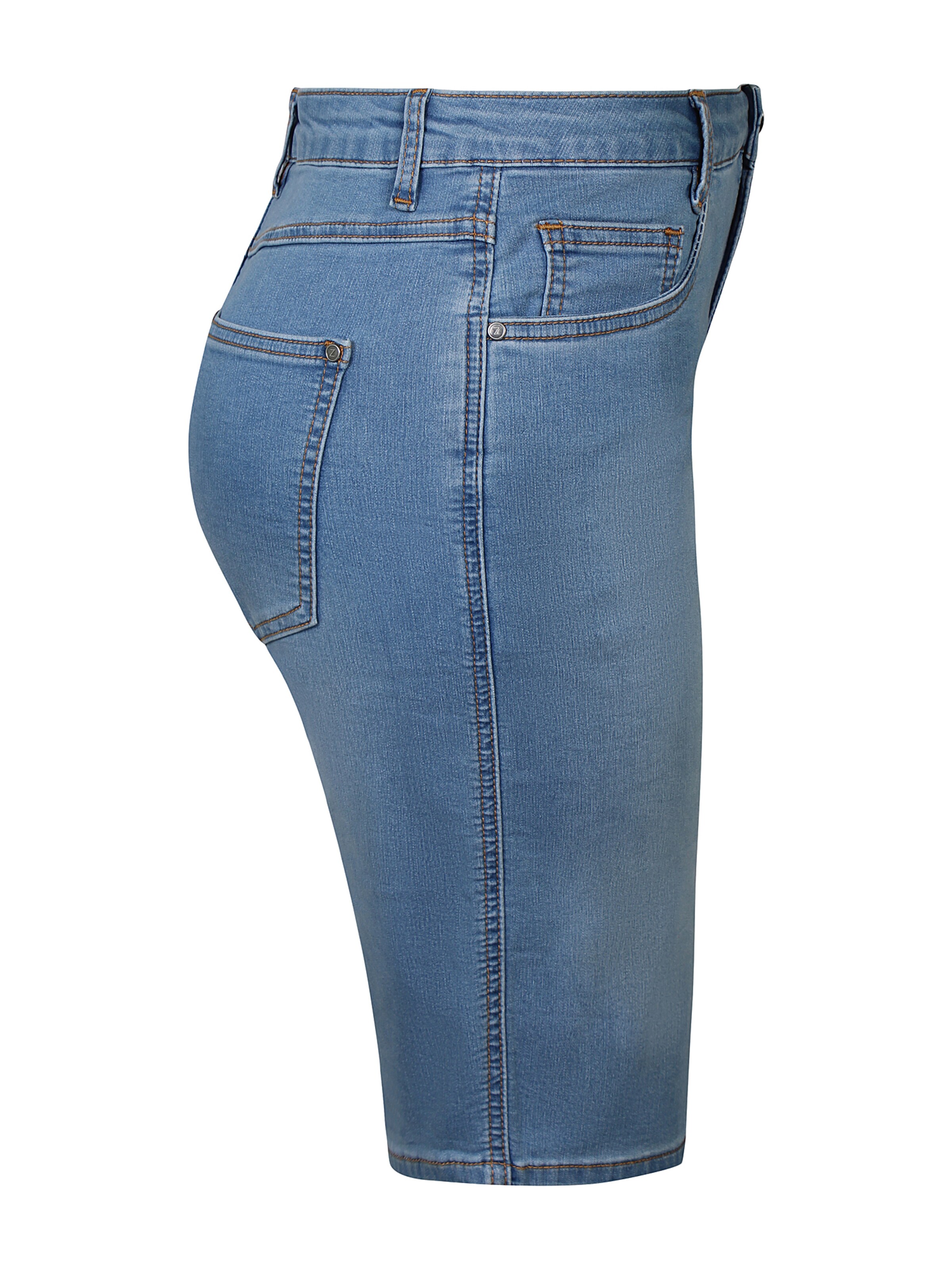 ze-ze regular Jeans 'Sofie 247' i blå