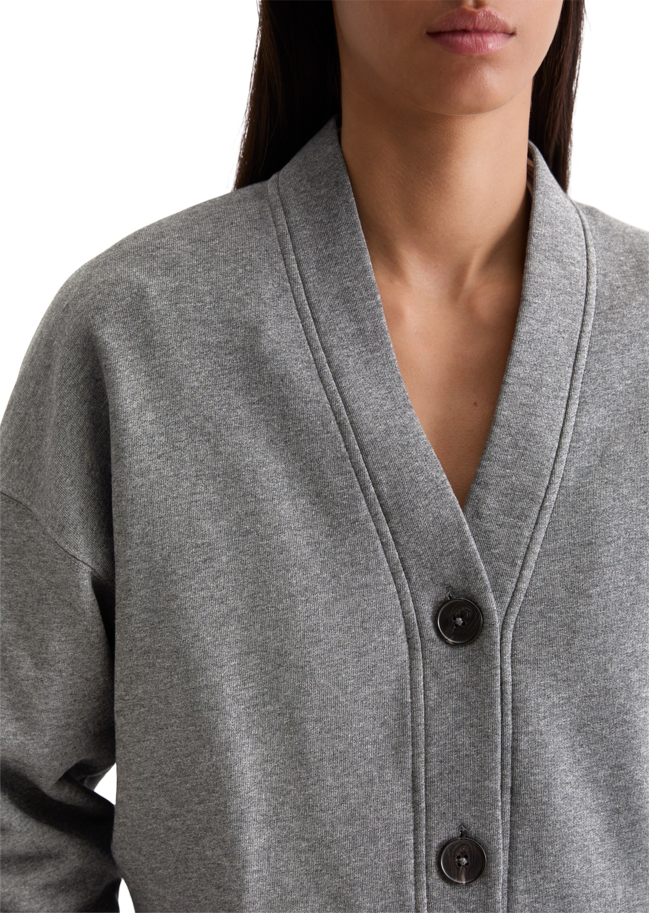 Marc O'Polo Sweatjacke in Grau