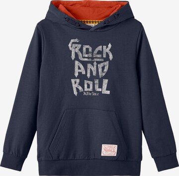 NAME IT Sweatshirt 'OVAB' in Blue: front