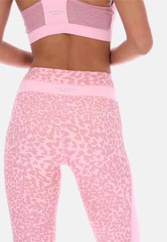 Ted Baker - Skinny Leggings em rosa
