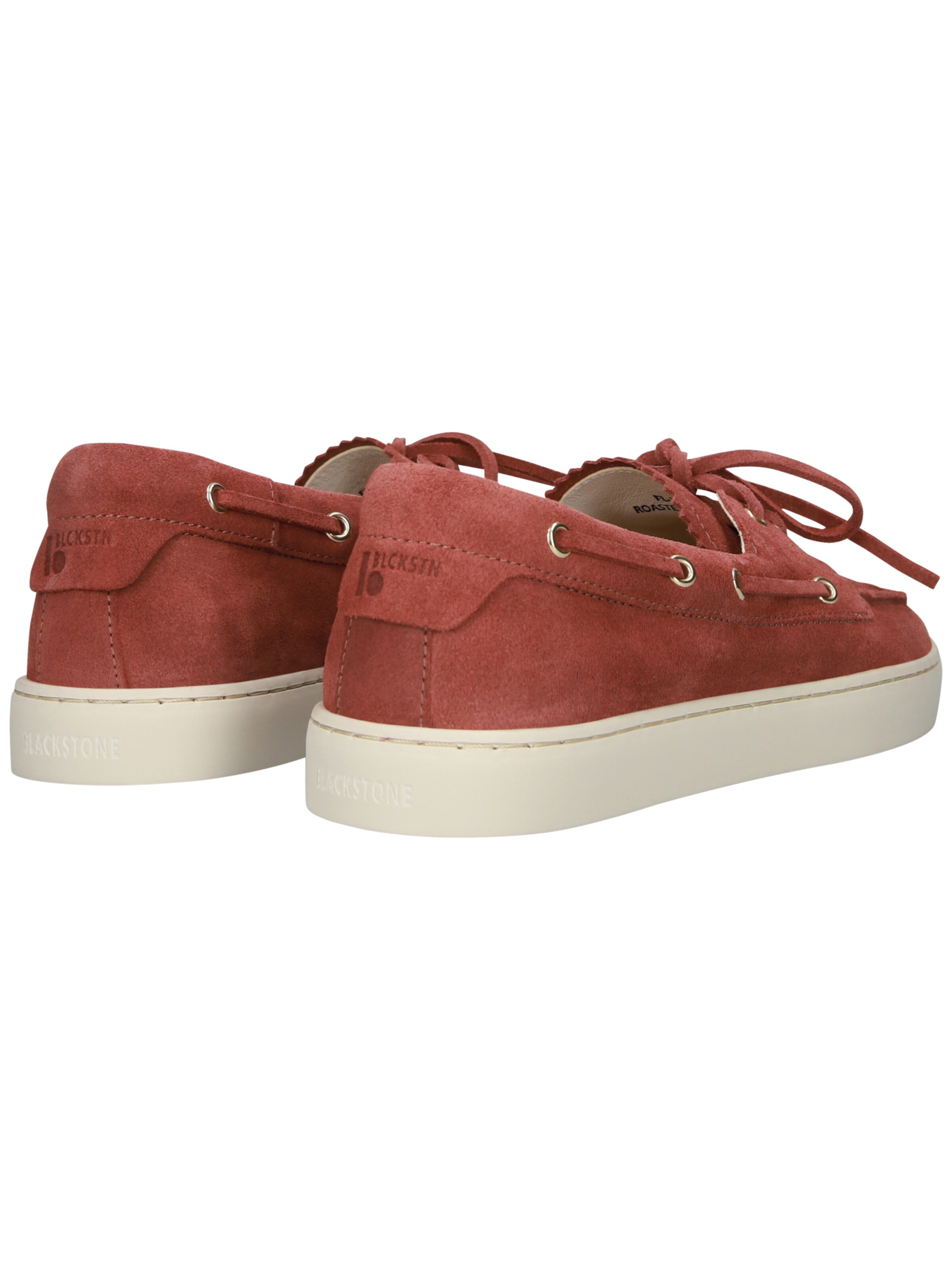 BLACKSTONE - Zapatos con cordón 'Zircon Aster' en rojo