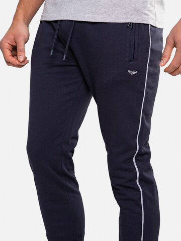 Threadbare Tapered Broek 'Morris' in Blauw