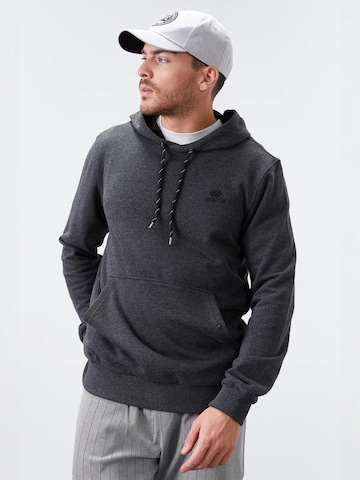 Tommy Life Sweatshirt in Grijs: voorkant