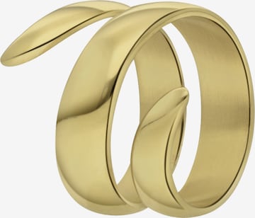 Lucardi Ring in Gold: front