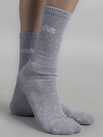 Dirts Socken 'Classic Logo Socks' in Grau