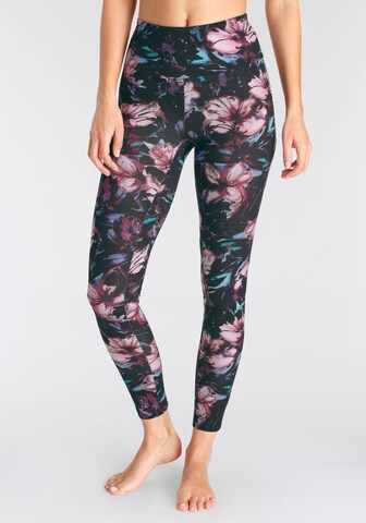 H.I.S Skinny Leggings in Black: front