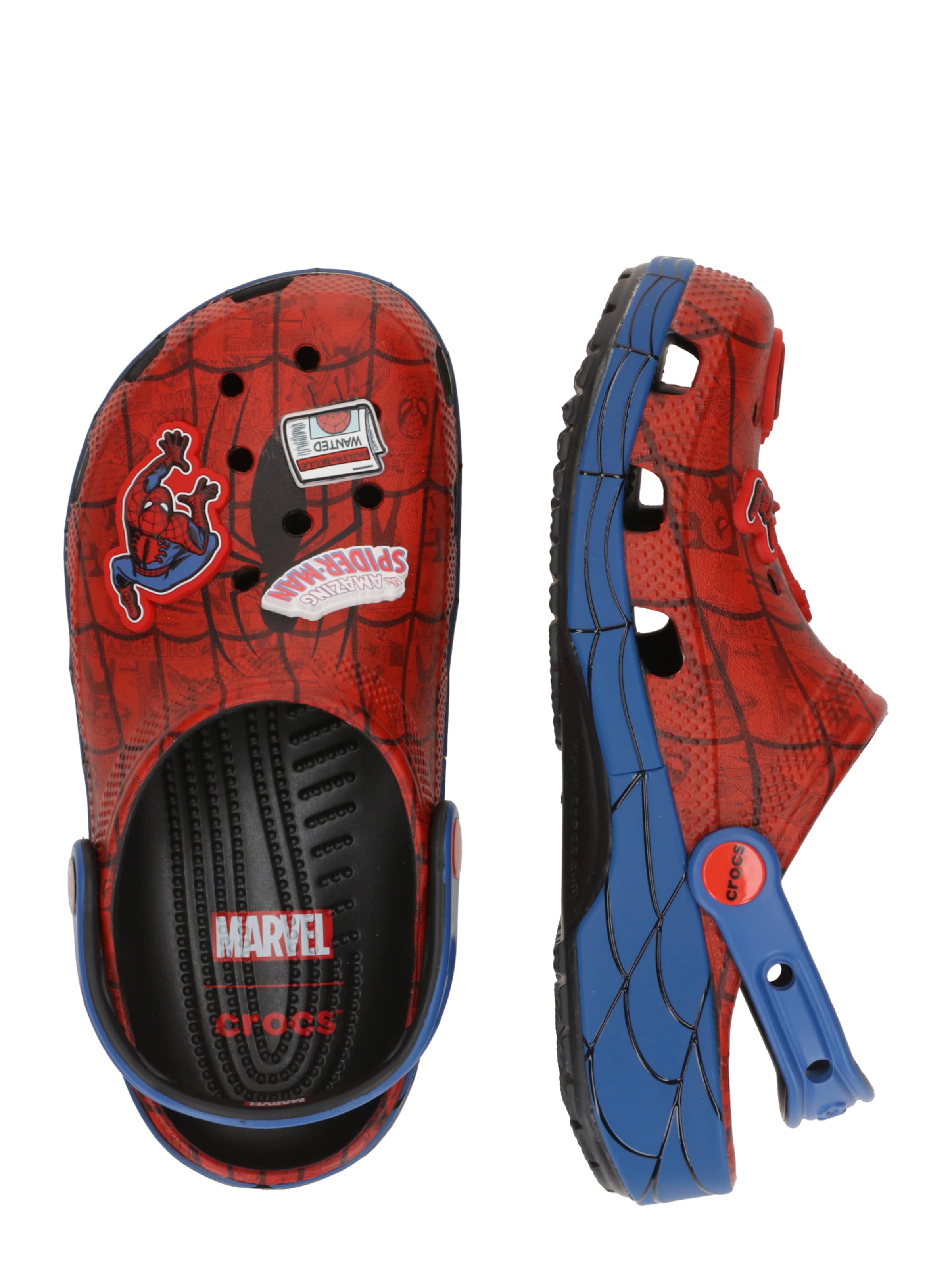 Chaussures ouvertes 'Classic' Crocs en rouge