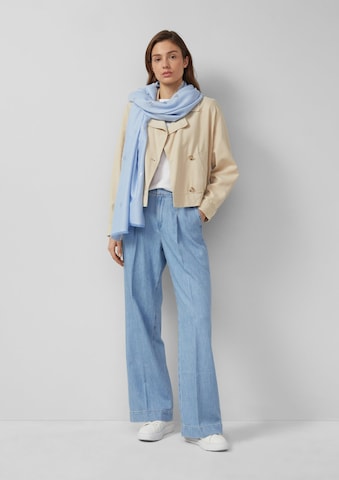 s.Oliver Sjaal in Blauw: voorkant