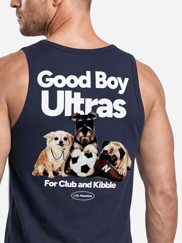 Neverless Shirt 'Good Boy Ultras' in Blue