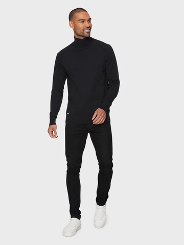 Threadbare Pullover 'Lance' in Schwarz