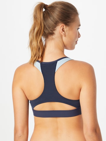 Reebok Bustier Sports-BH in Blau