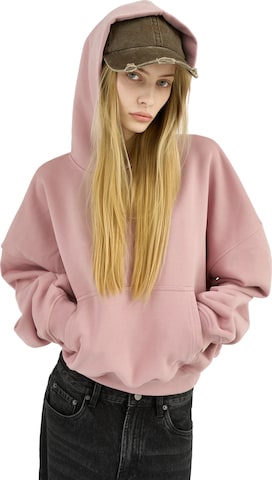 2005 Bluzka sportowa 'Uniform Hoodie - Dusty Pink' w kolorze różowy: przód