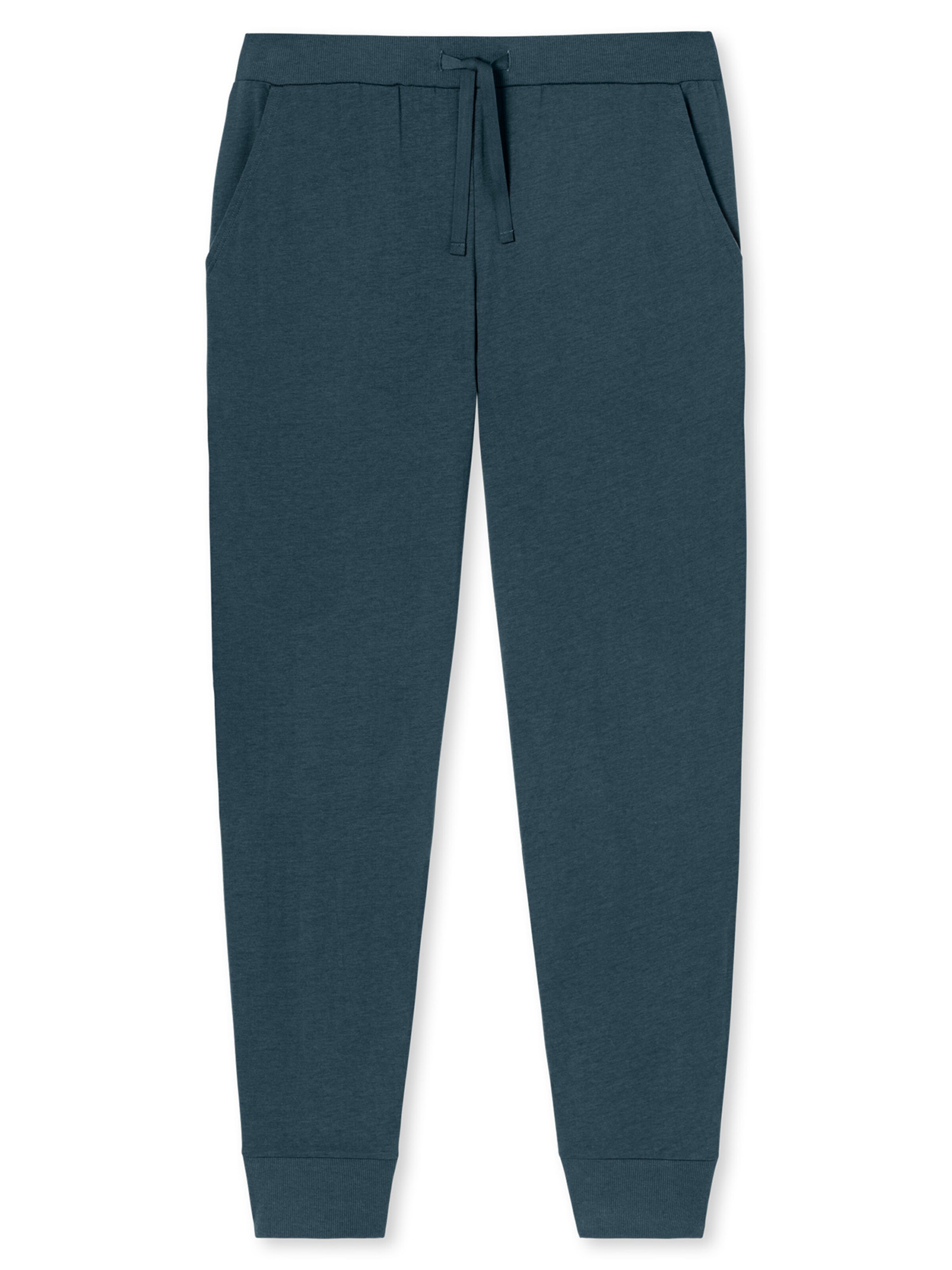 Pyjama long 'Modern Nightwear' SCHIESSER en bleu