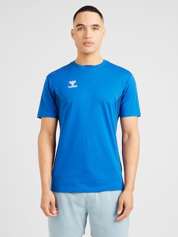 Hummel - Camiseta funcional 'AUTHENTIC' en azul: frente