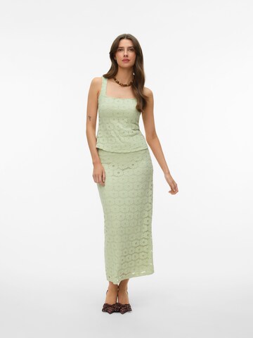 VERO MODA Sukně 'VMJANELLE' – zelená