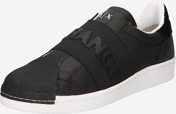 ARMANI EXCHANGE Slip on boty – černá: přední strana