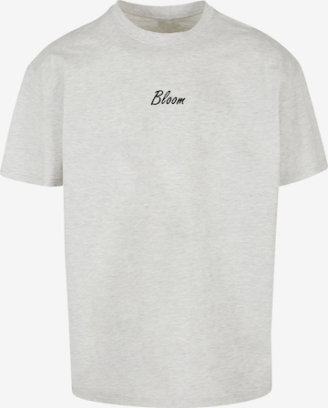 Merchcode Shirt 'Flowers Bloom' in Grey: front