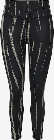 Studio Untold Skinny Leggings in Black: front