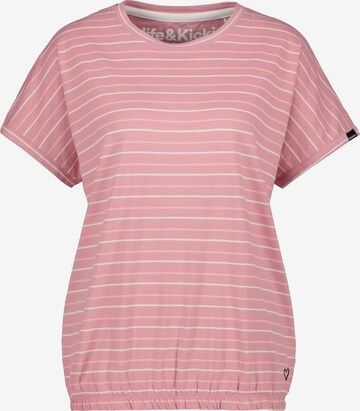 Alife and Kickin T-Shirt 'SunAK' in Pink: predná strana