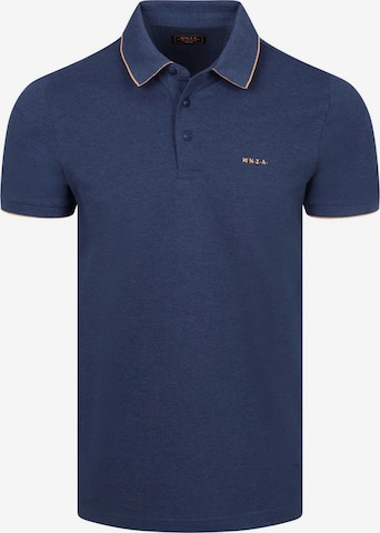 NZA New Zealand Auckland Shirt 'Henley' in Blue: front