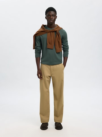 SELECTED Trui 'SLHTray' in Groen