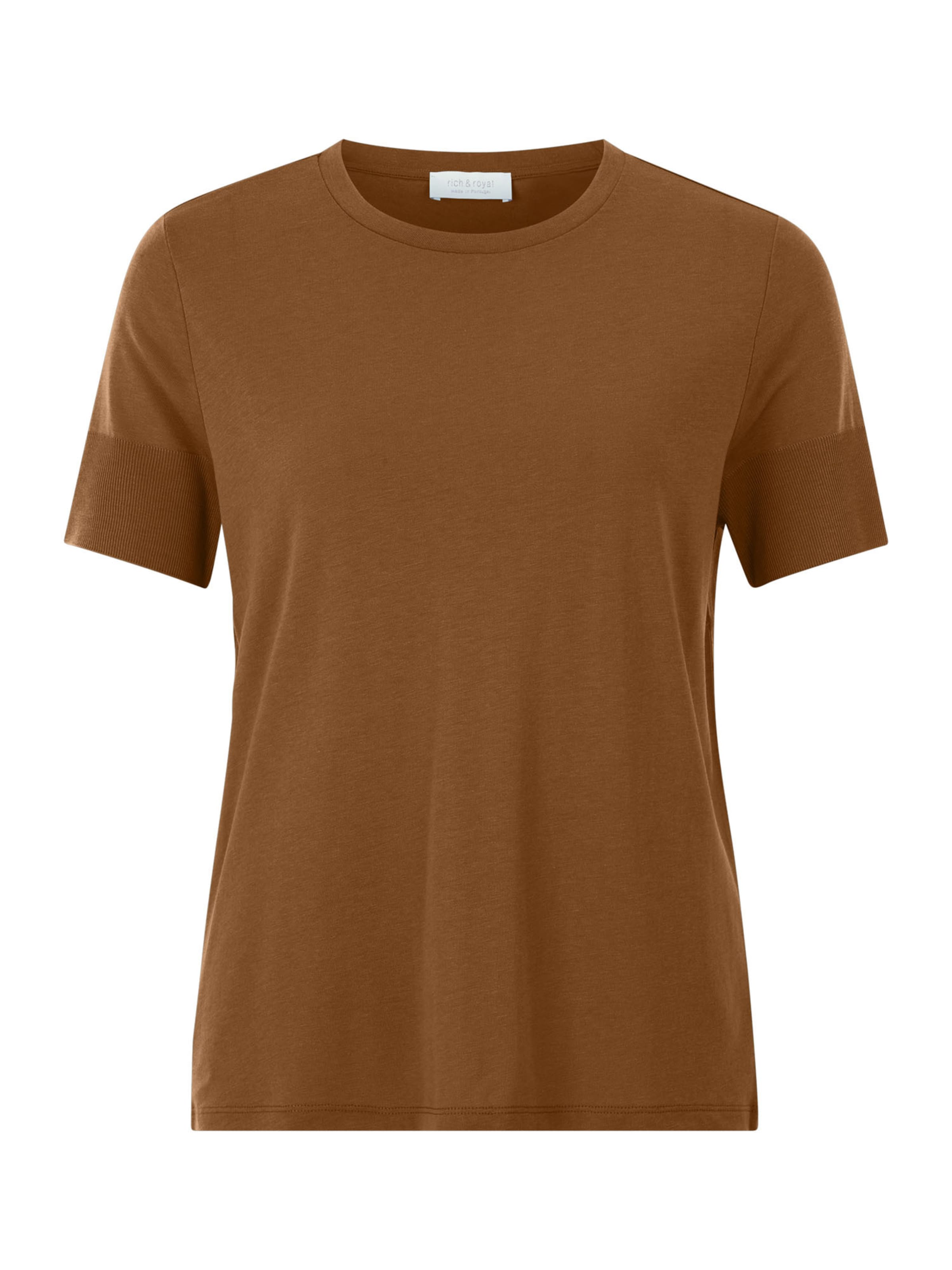 Rich & Royal T-shirt i brun: framsida