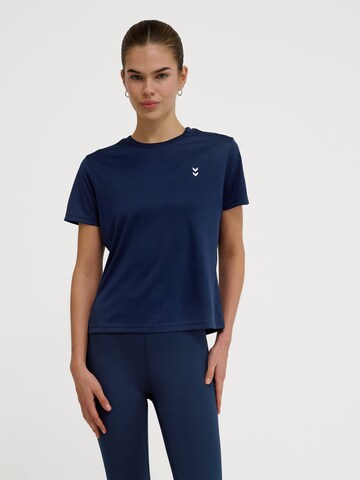 Hummel Performance shirt 'Pulse' in Blue: front