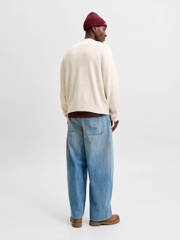 JACK & JONES Pulóver 'JORNORREBRO' - fehér