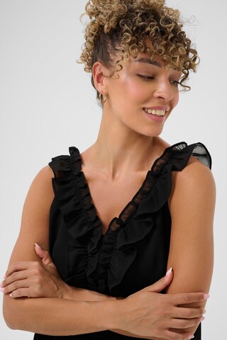 Cream Bluse in Schwarz