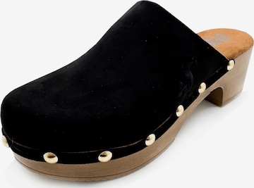 thies Clogs '1856 ® Rec Comfy Clog' in Black: front