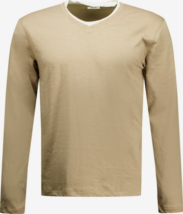 T-Shirt 'Belino' Deeluxe en marron : devant