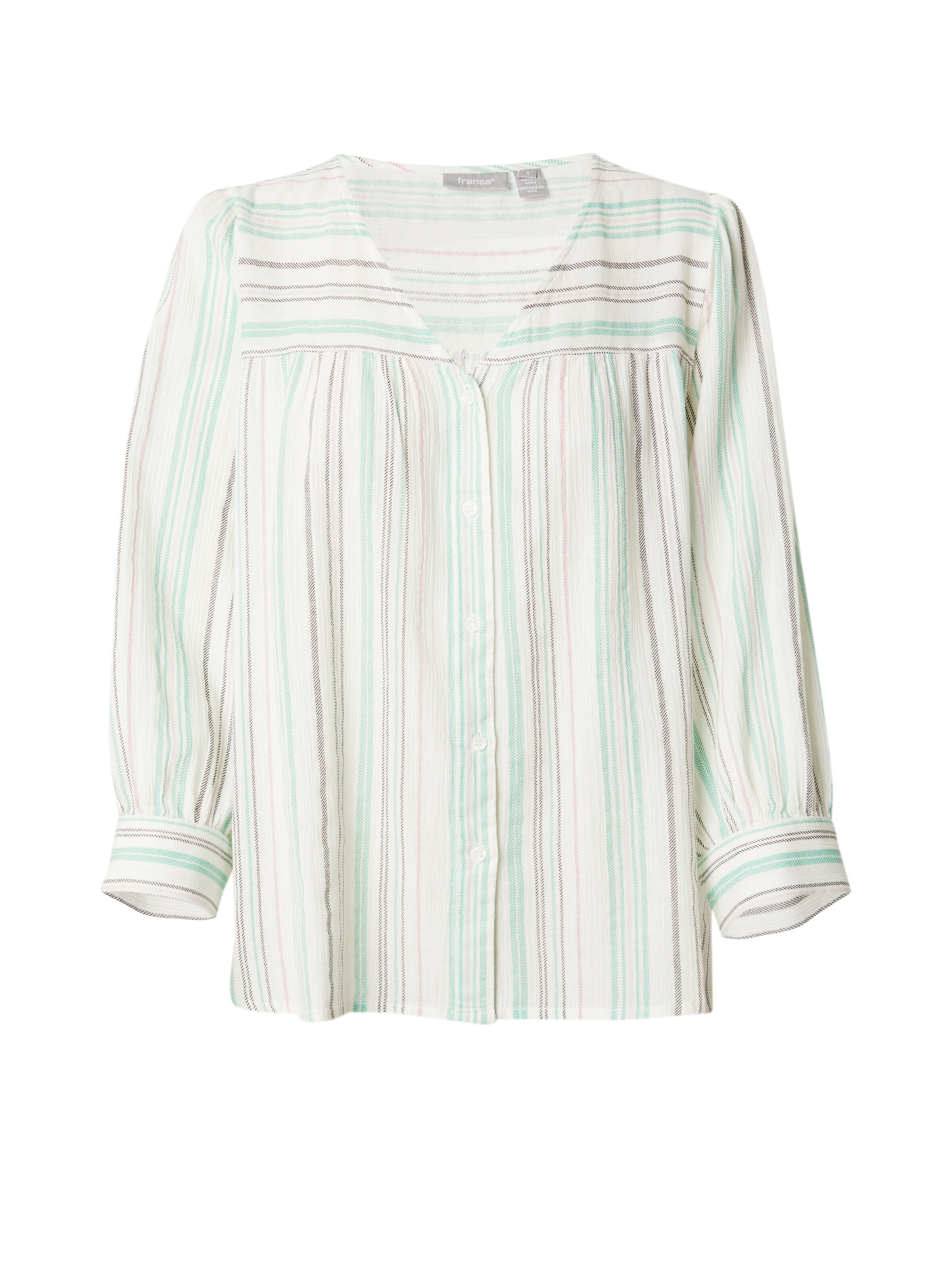 Chemisier 'Nadu' Fransa en blanc : devant