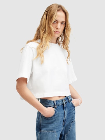 AllSaints Shirt 'LOTTIE' in Wit: voorkant