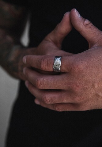 Bague 'Tiger' Haze&Glory en argent