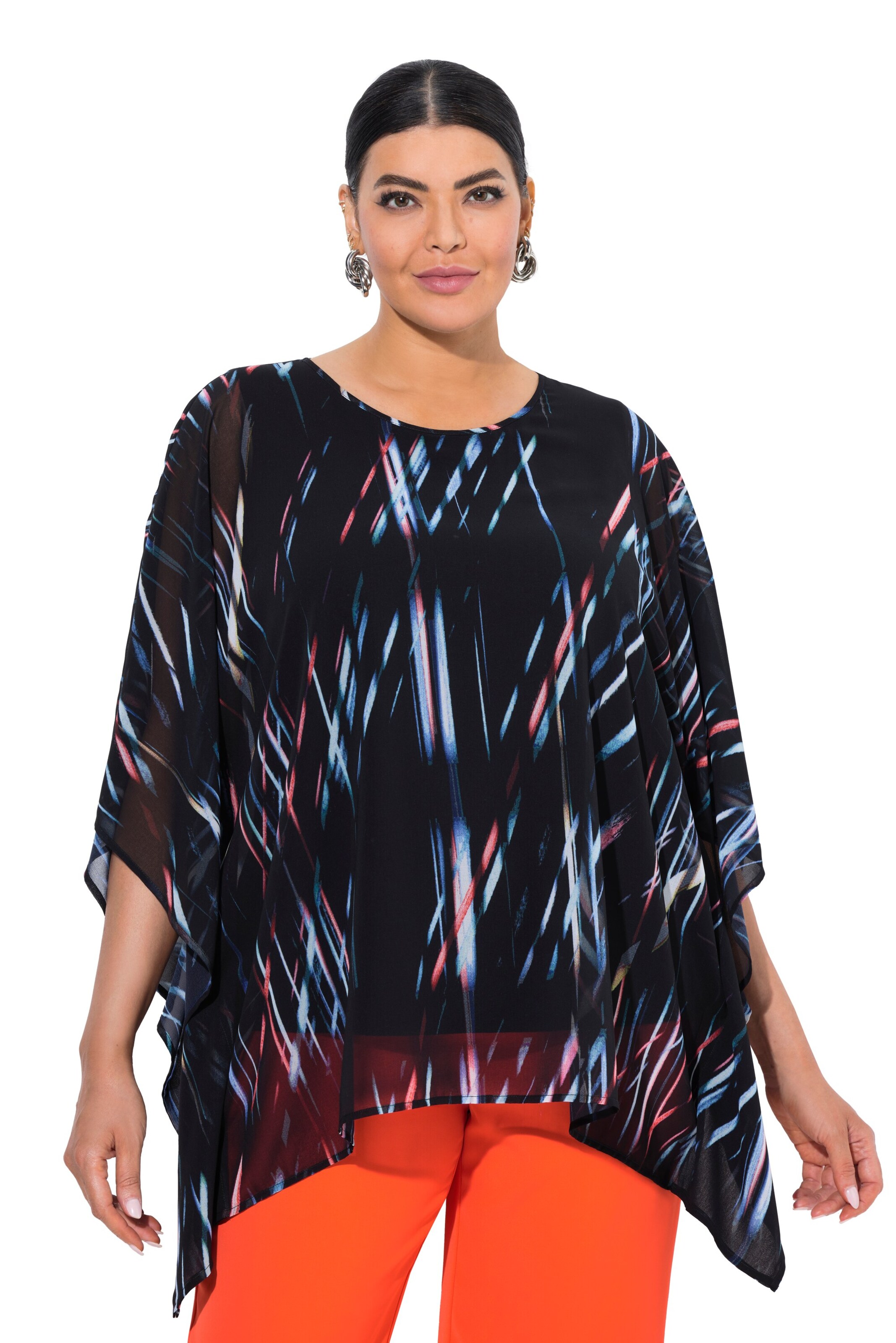 Ulla Popken Tunic in Black: front