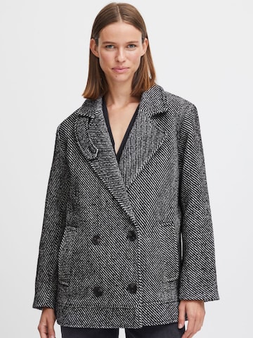Cappotto di mezza stagione 'Bitto' di b.young in nero: frontale
