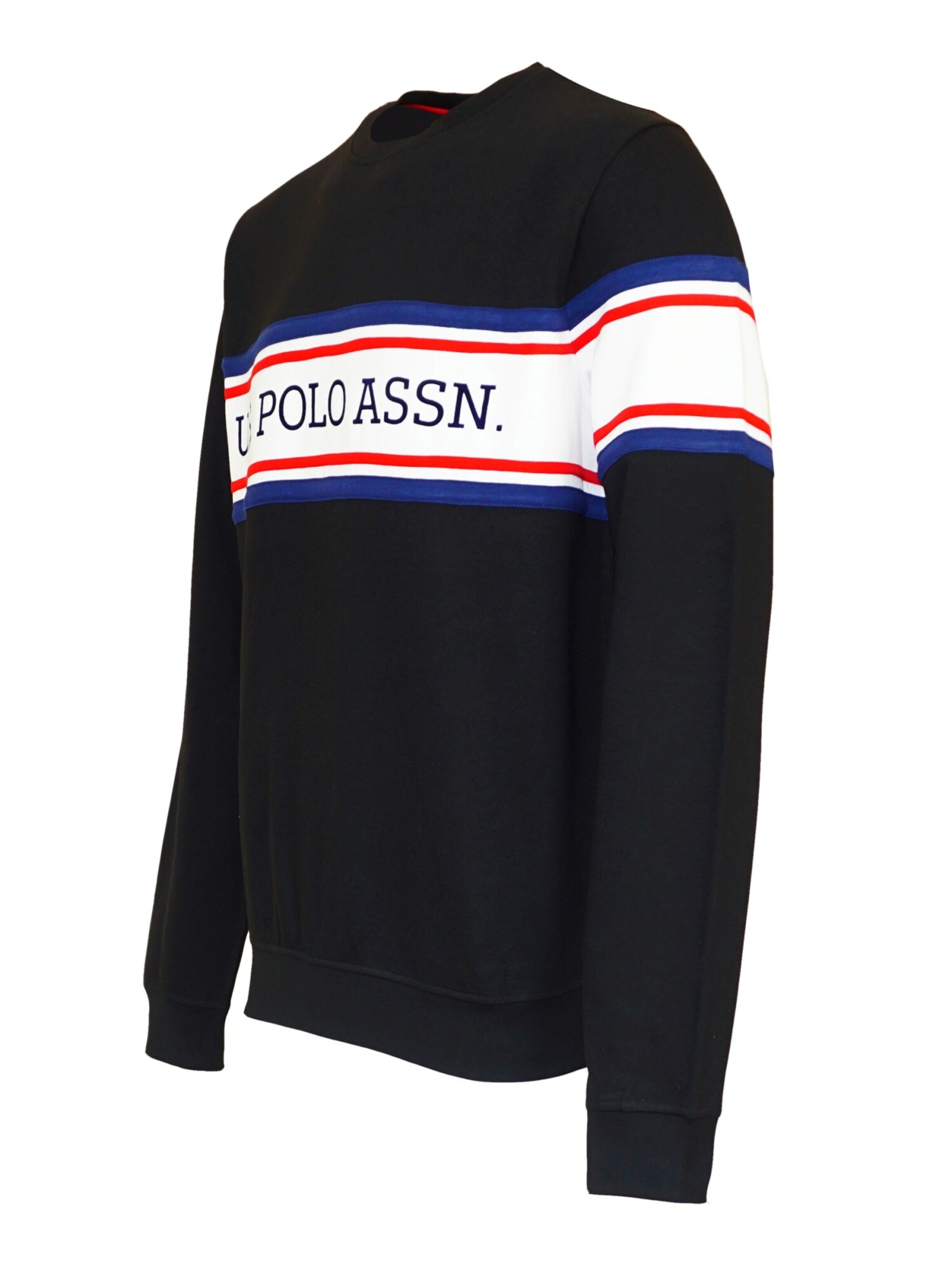 US Polo Pullover in Schwarz