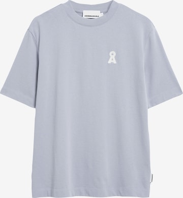 T-shirt ARMEDANGELS en bleu : devant
