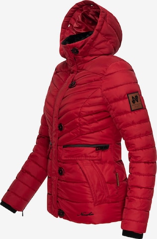 NAVAHOO Winter Jacket 'Wisteriaa' in Red