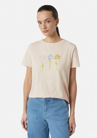 COMMA - Camiseta en beige: frente
