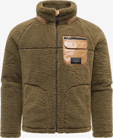 STONE HARBOUR - Chaqueta funcional 'Sorees XX' en verde: frente