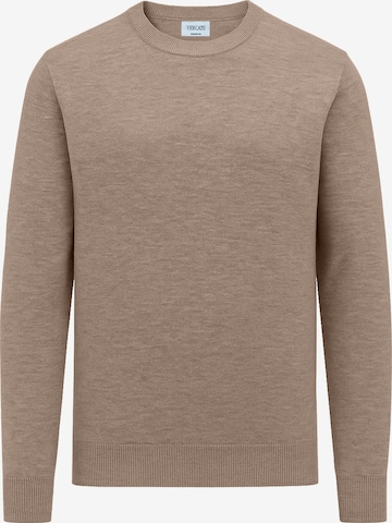 Vercate Sweater 'No. 16' in Brown: front