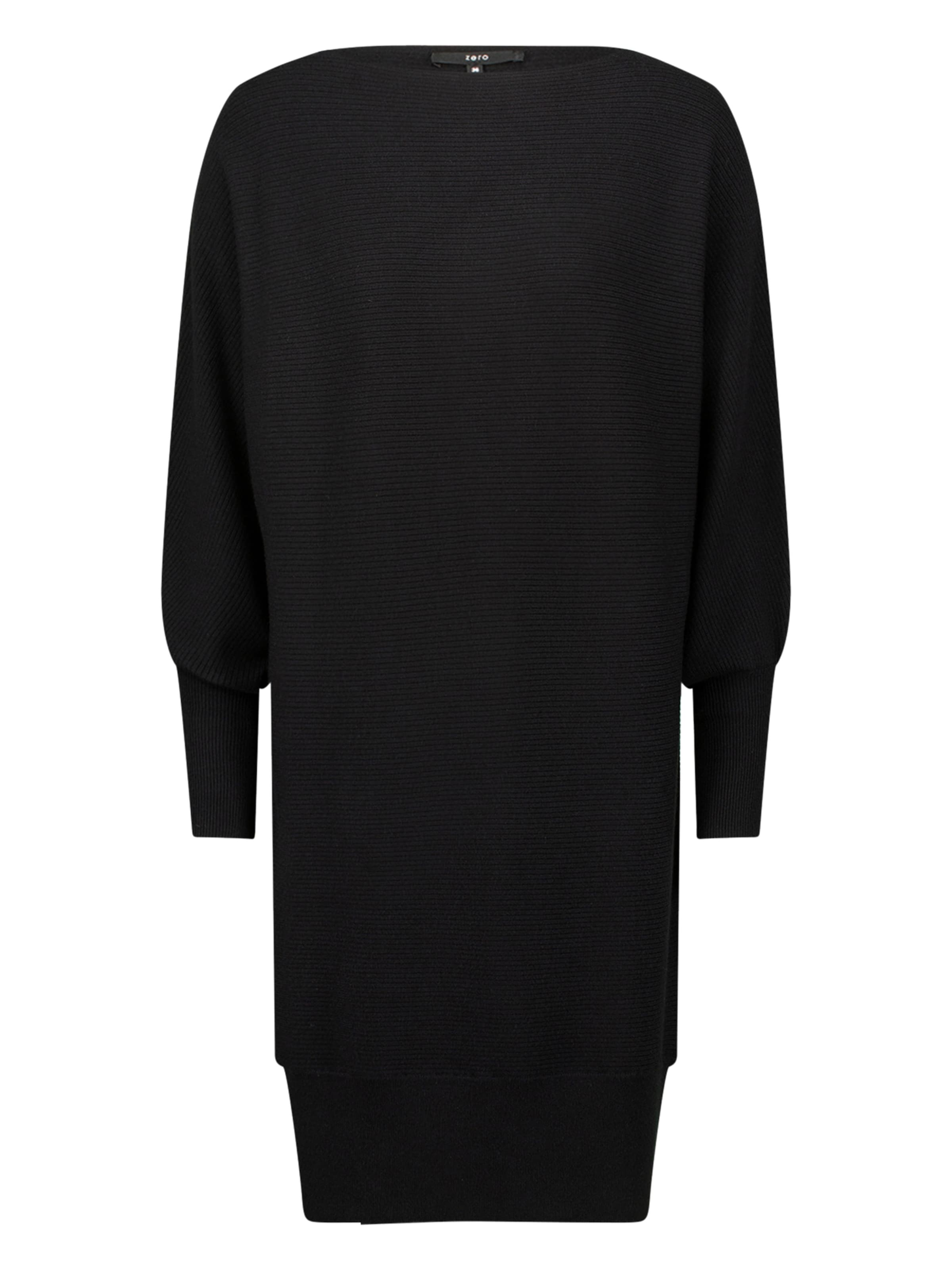 zero Jurk in Zwart: voorkant
