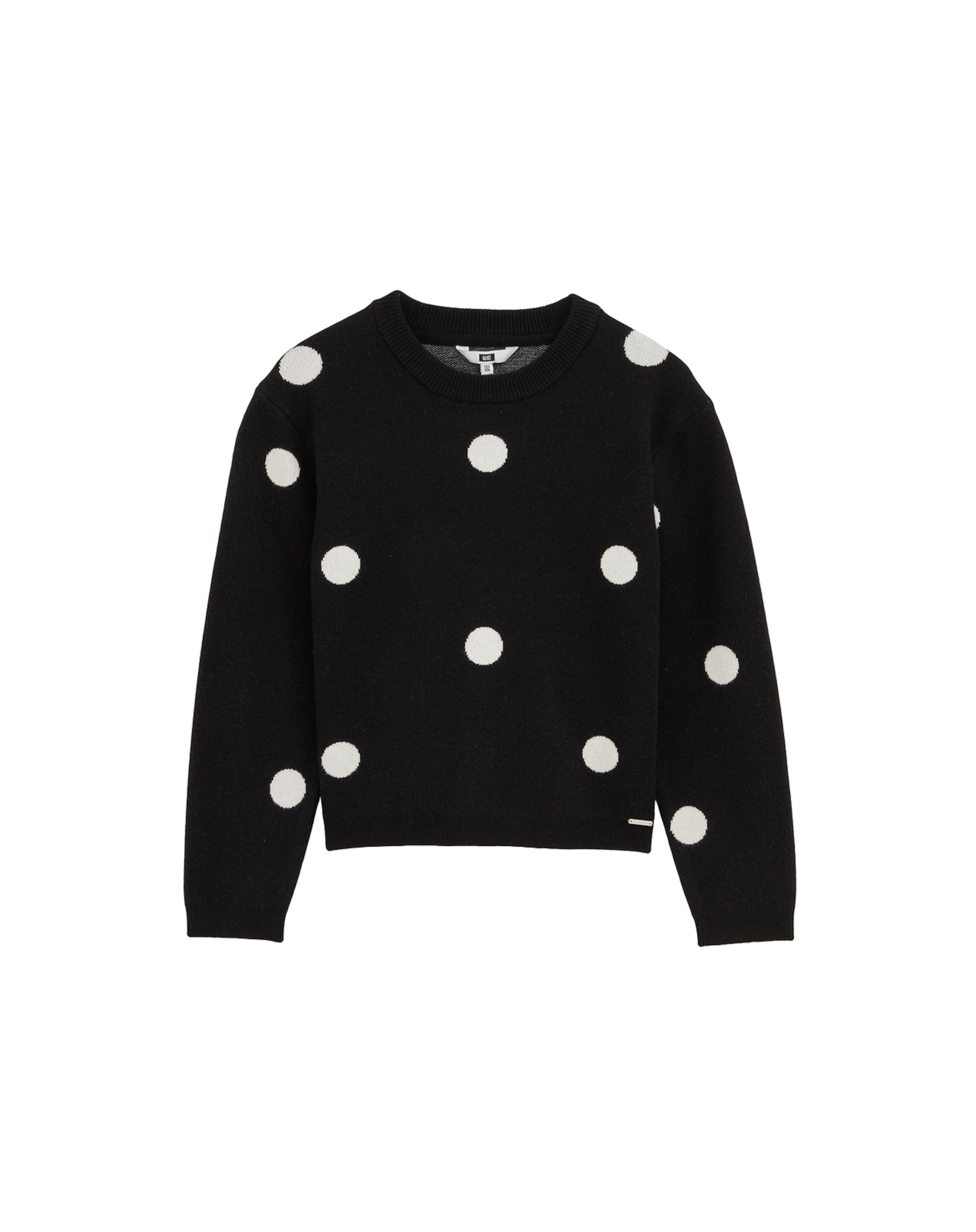 WE Fashion Tröja i svart: framsida