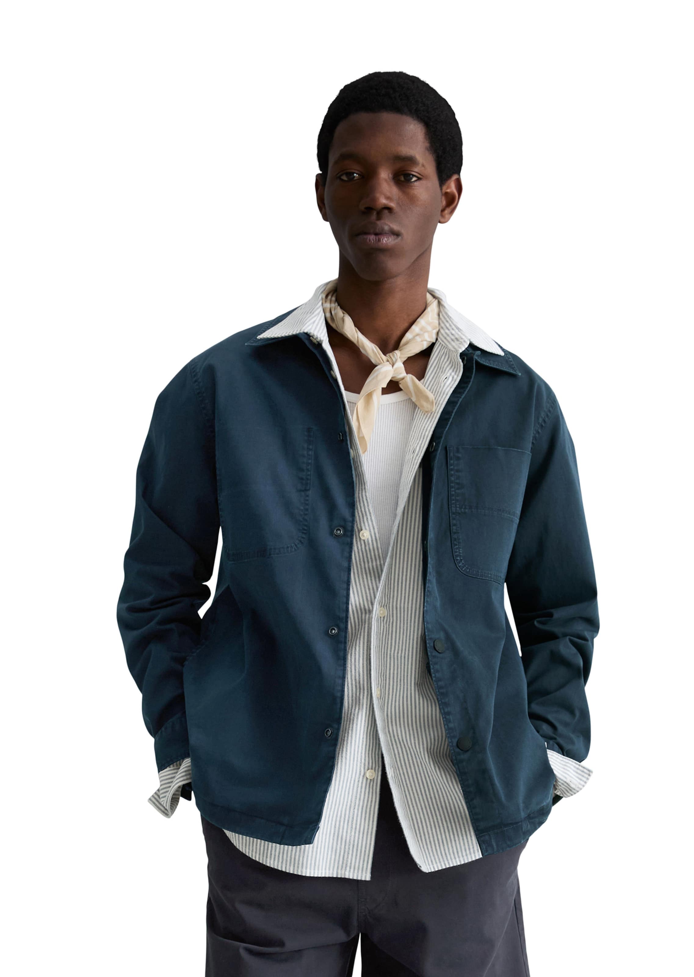 Marc O'Polo DENIM Regular fit Button Up Shirt in Blue: front