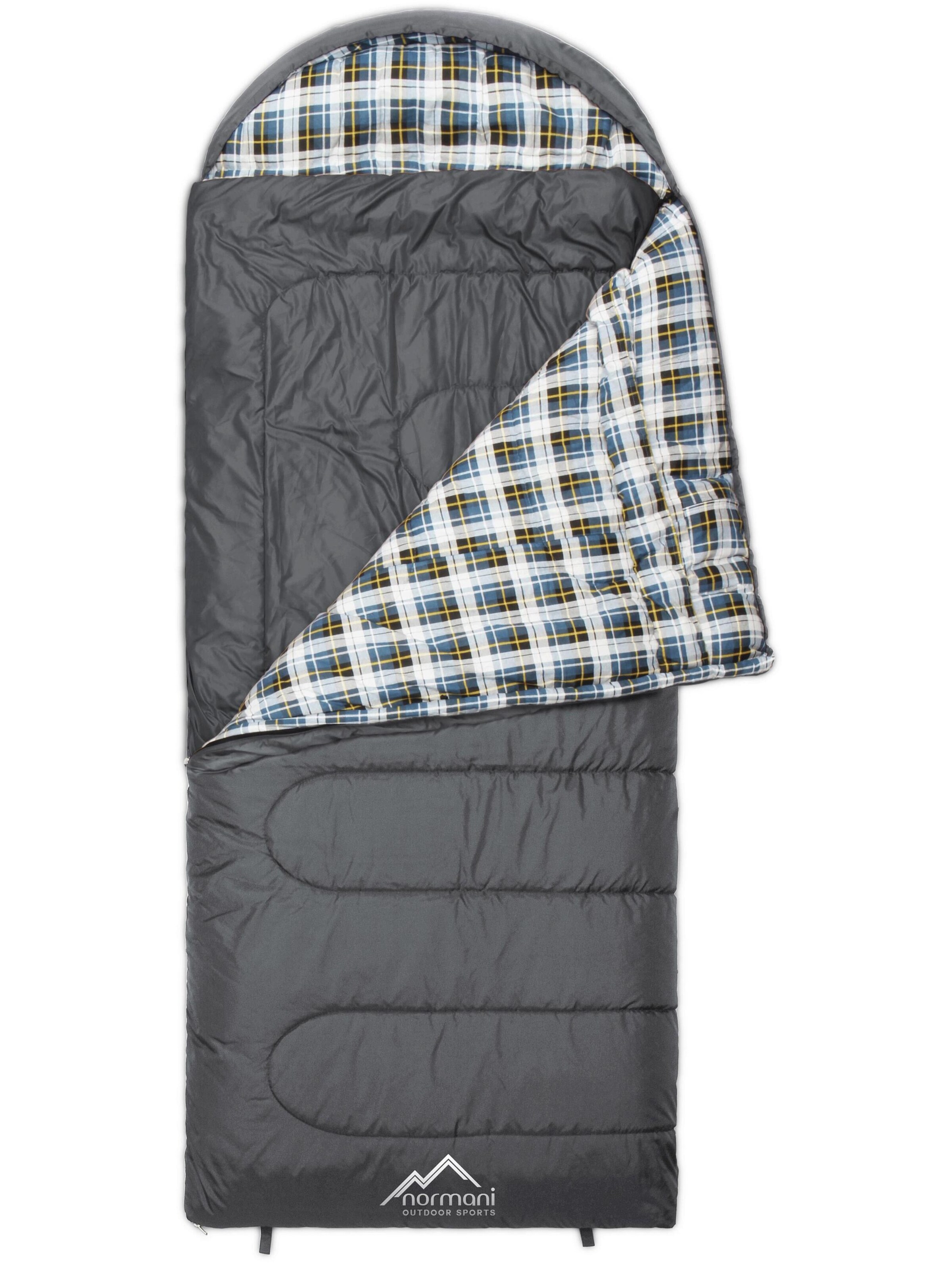 normani Sleeping bag 'Antarctica' in Grey