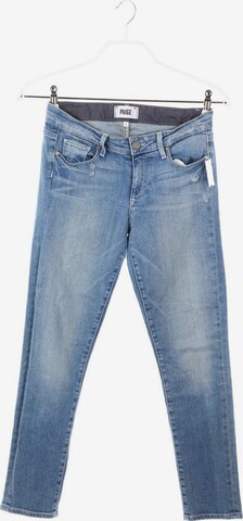 PAIGE Skinny-Jeans 27 in Blau: predná strana